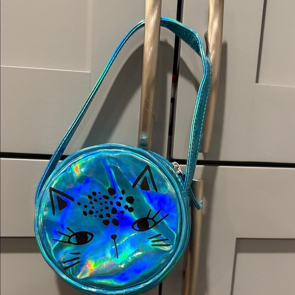 H&M Blue Cat Face Kids Bag